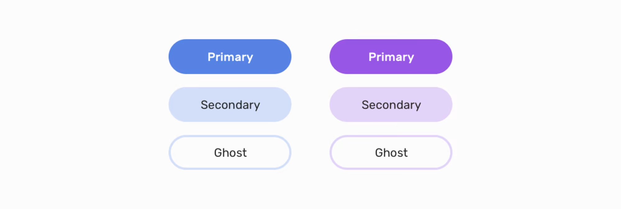 Primary and Secondary Buttons